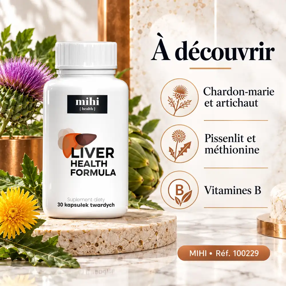 Liver Health Formula Vitamins MIHI — 30 capsules — Qu’est-ce qui le rend spécial ?